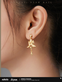 Dan Heng · Imbibitor Lunae-themed Impression Series Water Lily Clip-On Earrings (6)