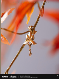 Dan Heng · Imbibitor Lunae-themed Impression Series Water Lily Clip-On Earrings (2)