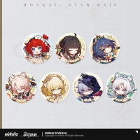 Tinplate Badge Vol. 2 (新春贺岁系列) - Moze, Tribbie, Aglaea, Feixiao, Jiaoqiu, Lingsha, Yunli