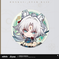 Tinplate Badge Vol. 2 (新春贺岁系列) - Moze, Tribbie, Aglaea, Feixiao, Jiaoqiu, Lingsha, Yunli (5)