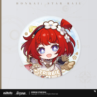Tinplate Badge Vol. 2 (新春贺岁系列) - Moze, Tribbie, Aglaea, Feixiao, Jiaoqiu, Lingsha, Yunli (3)