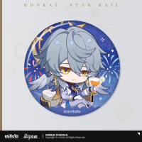 Chibi Tinplate Badge (秋季庆典系列) - Robin, Sunday, Trailblazer (5)