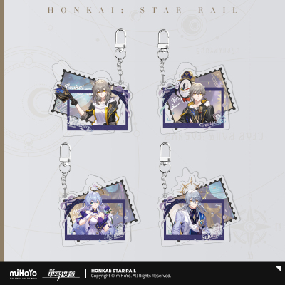 Acrylic Keychain (秋季庆典系列) - Robin, Sunday, Trailblazer