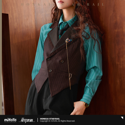 Aventurine-themed Impression Series Vest