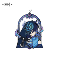 Flowing Glitter Metal Badge (暝视寻灵织卷系列) (2)