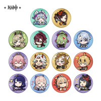 Chibi Emoticon Series Badge (Inazuma City) (2)