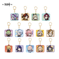 Chibi Emoticon Series Acrylic Keychain (Inazuma City) (2)