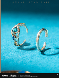 Aventurine-themed Impression Series Ring Set (2)