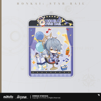 Chibi Swing Acrylic Keychain (秋季庆典系列) - Robin, Sunday, Trailblazer (6)