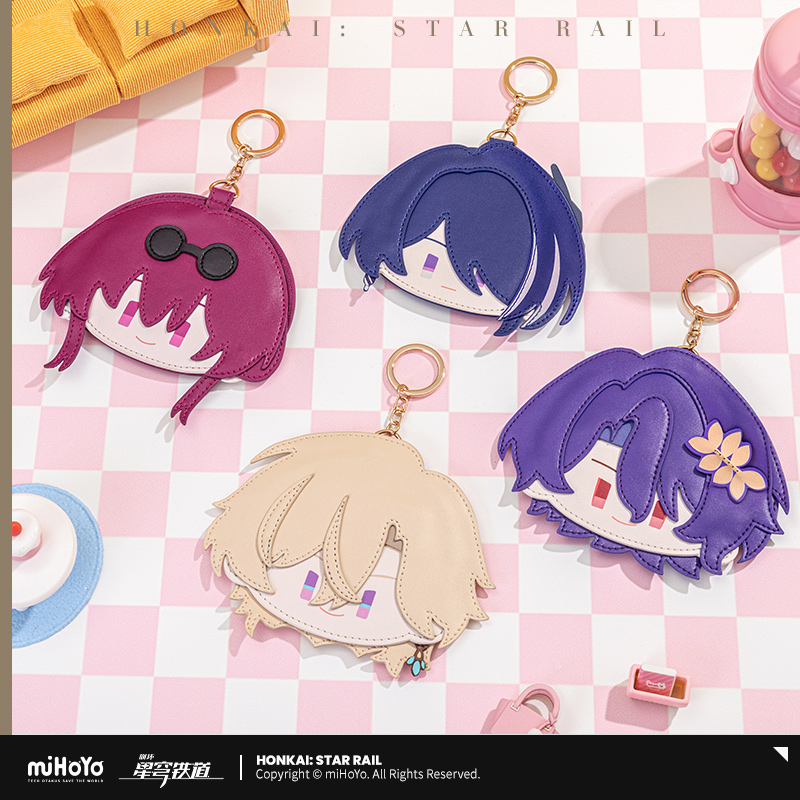 Chibi Plush Series PU Card Holder