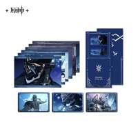 Badge, Collectible Card Set & Film-Style Bookmark Set (「此世之忆」系列) (2)