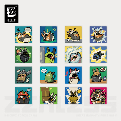 Bangboo Acrylic Fridge Magnet (嗯呢漫布系列)