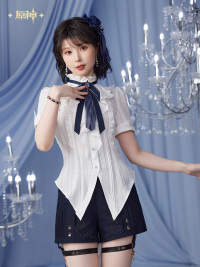 Furina Impression Series Short-Sleeve Fitted Shirt (2)