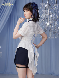 Furina Impression Series Short-Sleeve Fitted Shirt (4)