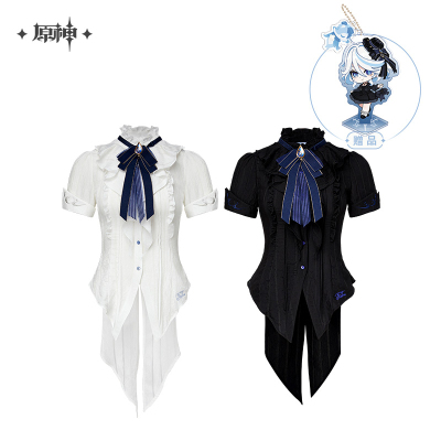 Furina Impression Series Short-Sleeve Fitted Shirt