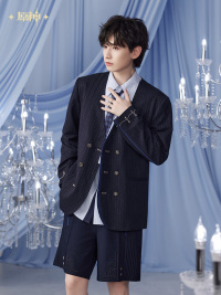 Furina Impression Series Collarless Casual Jacket (3)