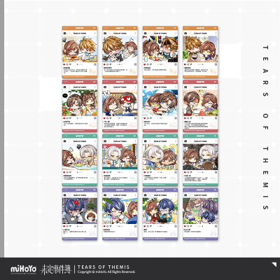 Chibi Acrylic Photo Card Set Vol. 2 (珍藏系列)