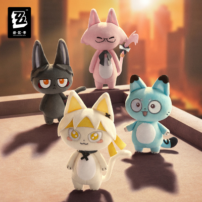 Plushie Keychain (Single / Set of 4) (猫猫拾光系列) (Section 6)