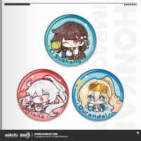HONKAI MEME Series Tinplate Badge (4)