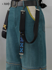 Kinich Impression Series Detachable Cargo Jeans (6)