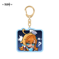 Chibi Emoticon Series Acrylic Keychain (Court of Fontaine) (3)