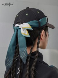 Kinich Impression Series Ribbon Denim Baseball Cap (3)