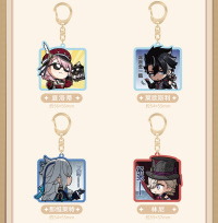 Chibi Emoticon Series Acrylic Keychain (Court of Fontaine) (7)