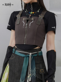Kinich Impression Series Paneled Cropped Vest (5)