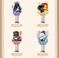 Chibi Emoticon Series Acrylic Rocking Stand (Court of Fontaine) (6)