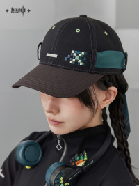 Kinich Impression Series Ribbon Denim Baseball Cap (2)