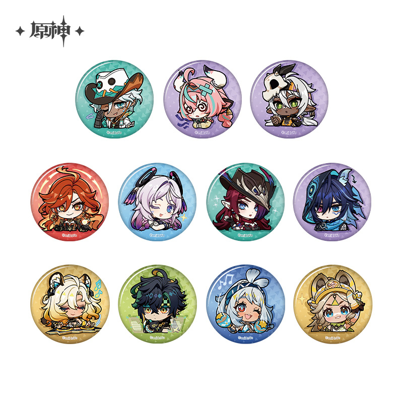 Chibi Emoticon Series Badge (Natlan)