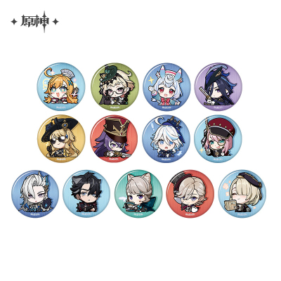 Chibi Emoticon Series Badge (Court of Fontaine)
