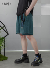Kinich Impression Series Detachable Cargo Jeans (5)