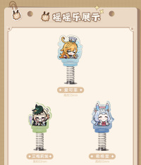Chibi Emoticon Series Acrylic Rocking Stand (Court of Fontaine) (5)