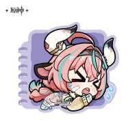 Chibi Emoticon Series Spiral Notebook (Natlan) (3)