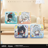Chibi Square Badge (男生宿舍系列) - Argenti, Dan Heng, Aventurine, Blade, Boothill, Dr. Ratio, Jing Yuan, Sunday (3)