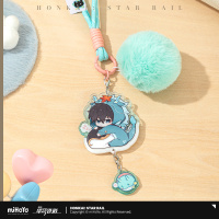 Chibi Acrylic Keychain (男生宿舍系列) - Argenti, Dan Heng, Aventurine, Blade, Boothill, Dr. Ratio, Jing Yuan, Sunday (6)