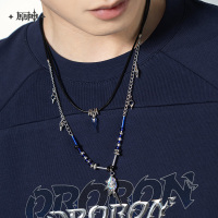 Flames and Mountains Series Ororon Impression Double-Layer Necklace (2)