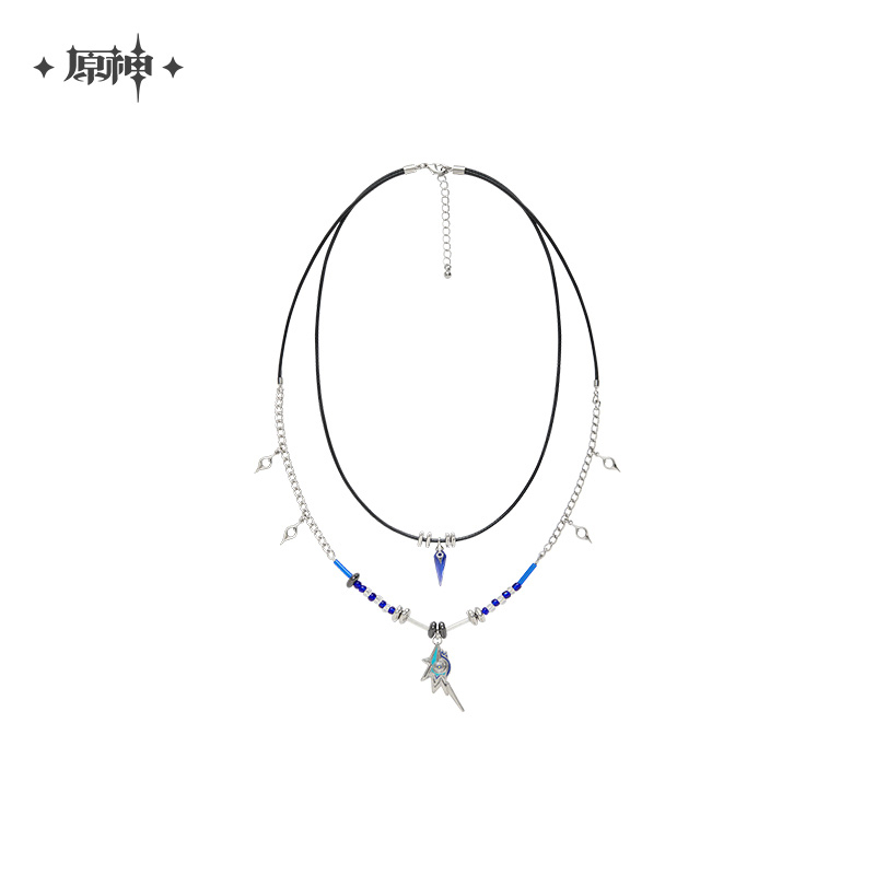 Flames and Mountains Series Ororon Impression Double-Layer Necklace