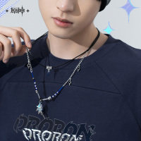 Flames and Mountains Series Ororon Impression Double-Layer Necklace (3)
