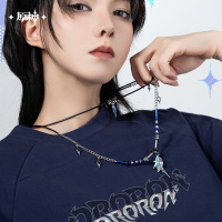 Flames and Mountains Series Ororon Impression Double-Layer Necklace (4)