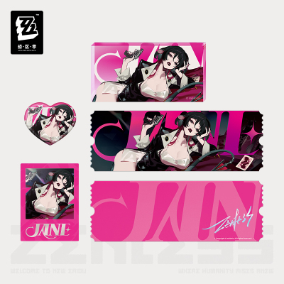 Jane Badge/Acrylic Ornament/Laser Ticket Set (调频影像系列)
