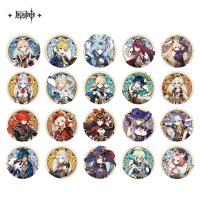 Mondstadt City Series Character Tinplate Badge (2)