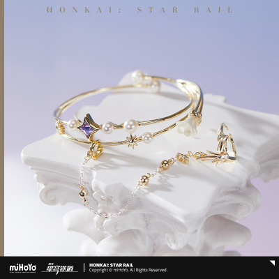 Robin-themed Impression Series Bangle & Ring Set