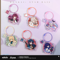Kitty Series Acrylic Keychain (5)