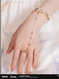 Robin-themed Impression Series Bangle & Ring Set (6)