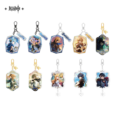 Genshin Impact Themed Series Acrylic Keychain