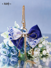 Kamisato Ayato Impression Series Bow Hair Accessory Charm (2)