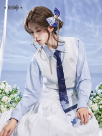 Kamisato Ayato Impression Series Bow Hair Accessory Charm (5)