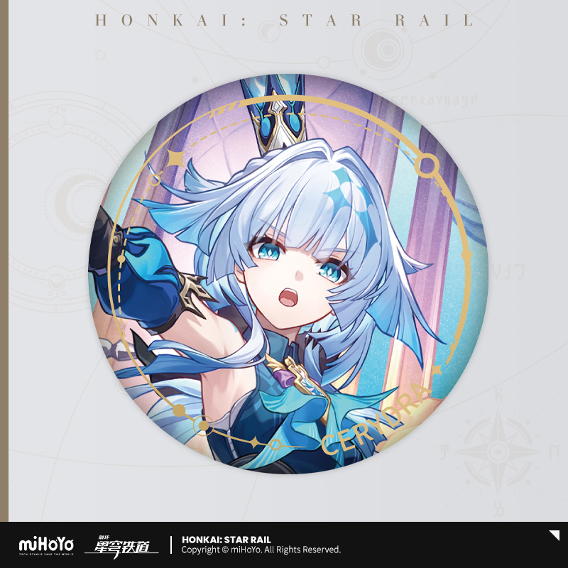 Character Portrait Series Tinplate Badge - The Harmony